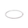 Elegance Bangles Pink Cubic Zirconia
