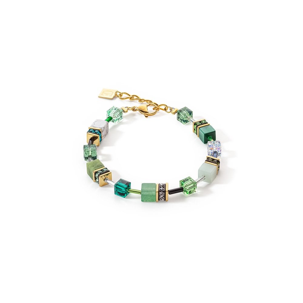 GeoCUBE¨ Iconic Precious Bracelet Green