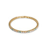 Tennis Bracelet Gold-Multicolour Pastel