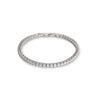 Tennis Bracelet Silver-Crystal
