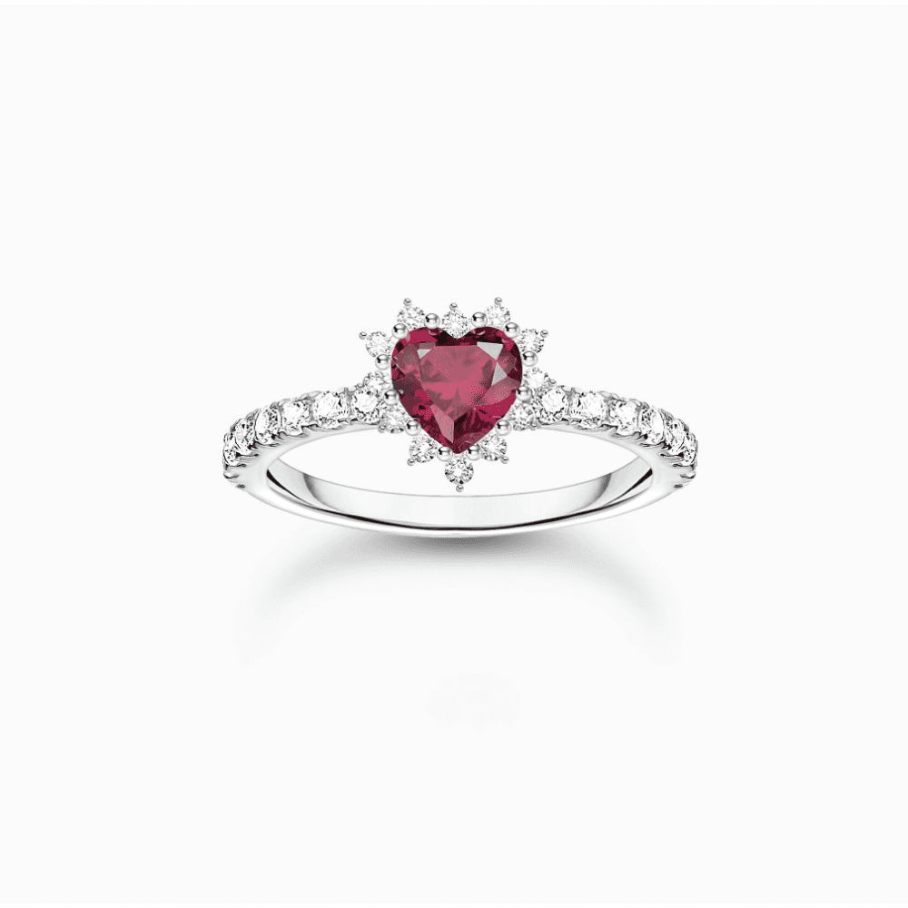 Silver Heart Ring Romance
