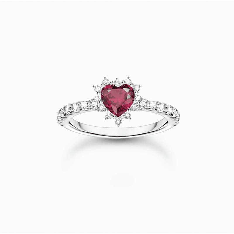 Silver Heart Ring Romance