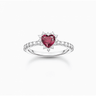 Silver Heart Ring Romance