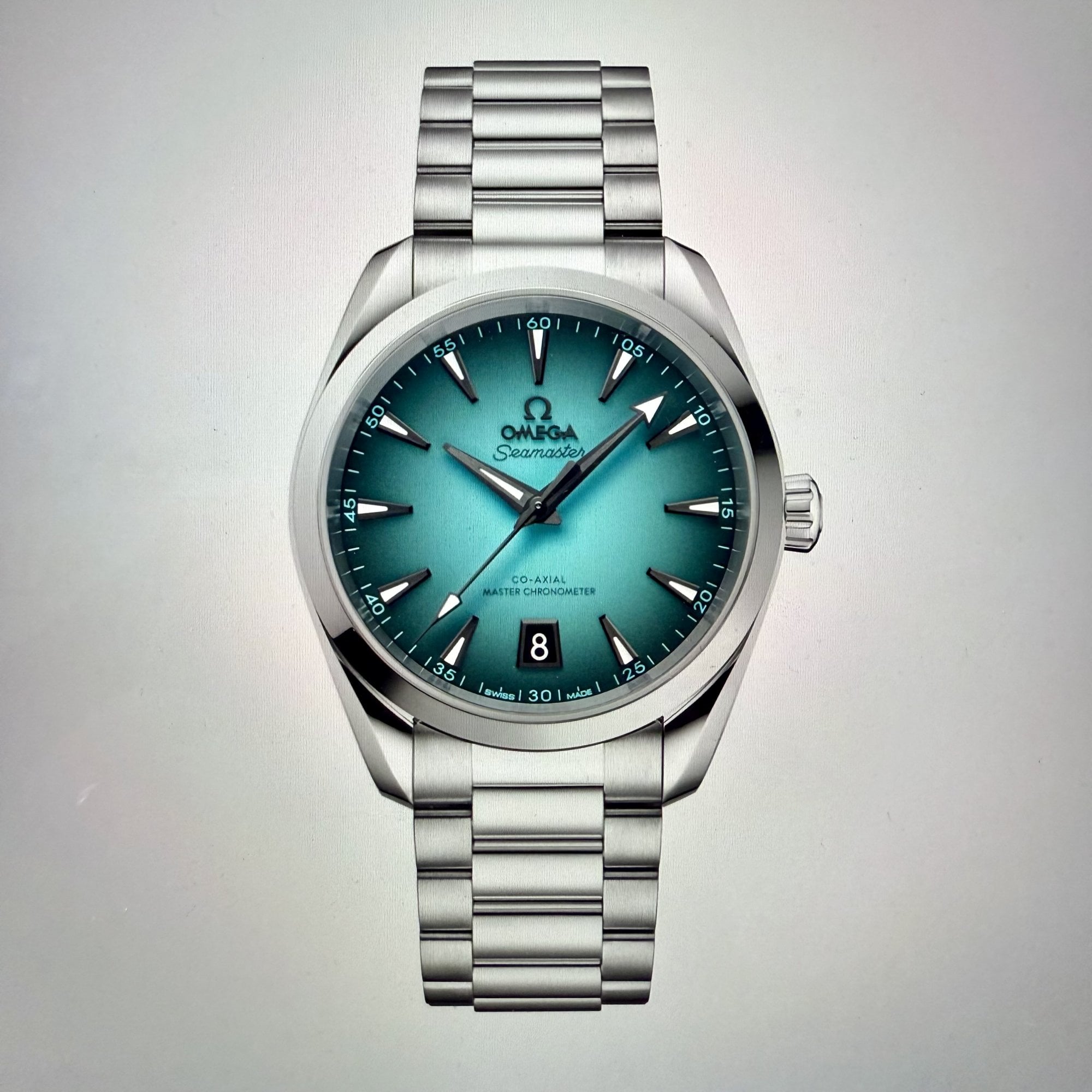 Seamaster Aqua Terra 38mm Turquoise - Unworn With Box And Papers