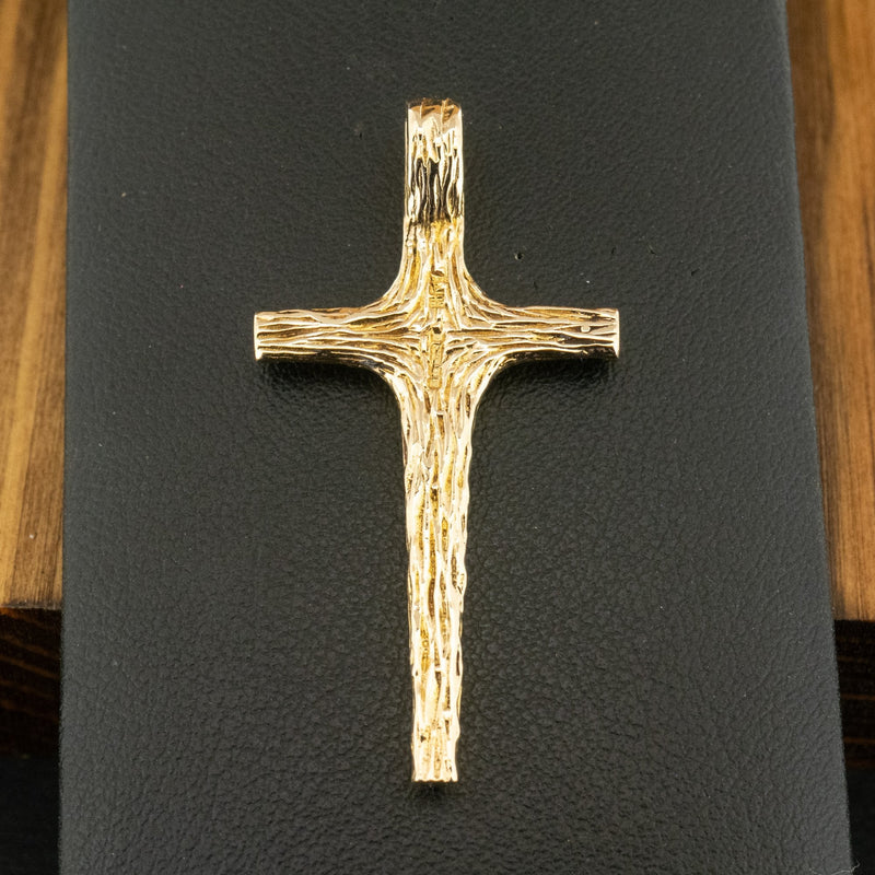9ct Yellow Gold Cross Pendant 5.8g
