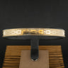 9ct Yellow Gold Patterned Arm Cuff / Bangle 16.2g