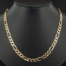 9ct Yellow Gold 24 Inch Figaro Chain Necklace 17.9g