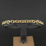 18ct Yellow Gold 8 Inch Chain Bracelet 9g