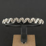14ct White Gold 2.4ct Apx Diamond 7 Inch Bracelet 14.6g