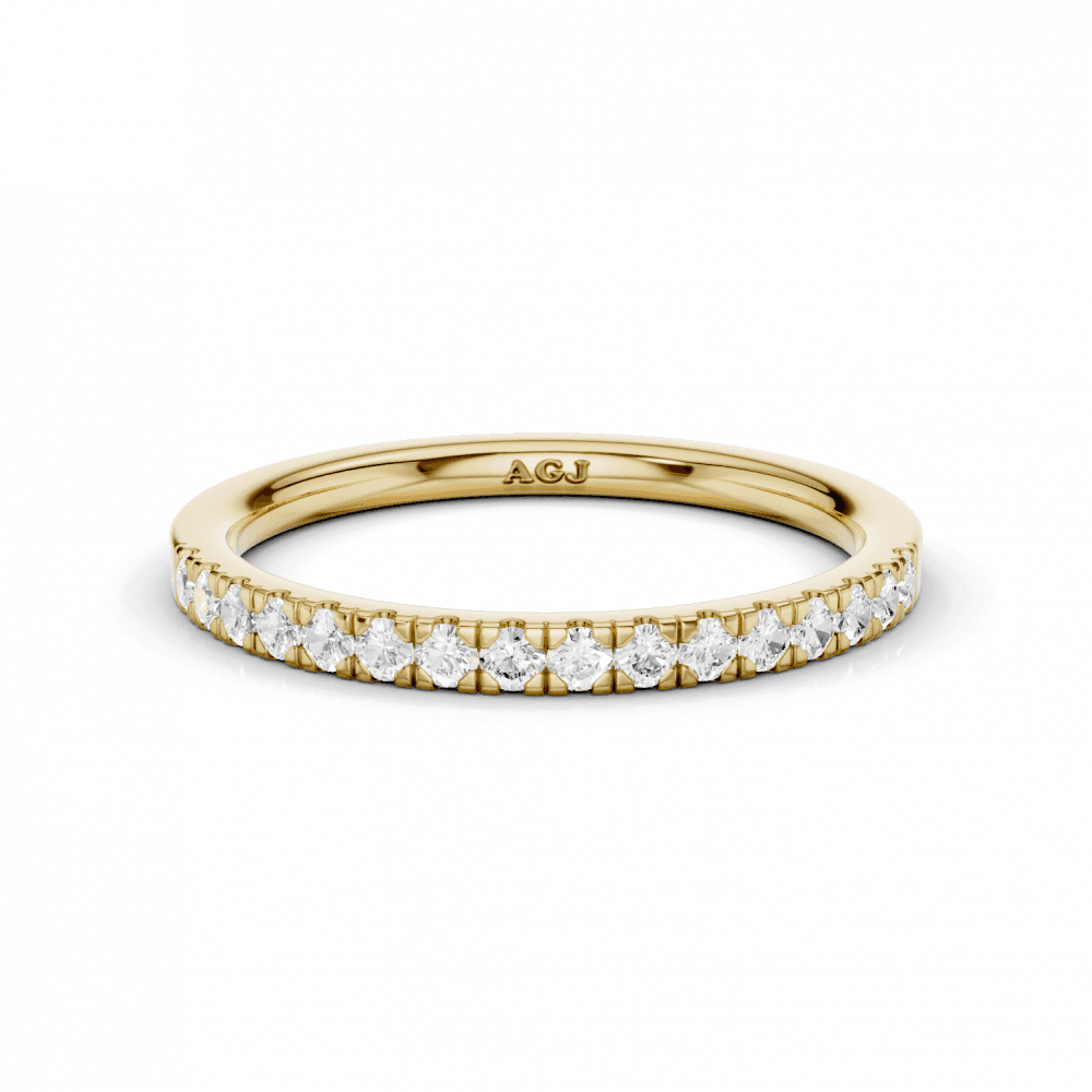 Diamond Micro Set Straight 1.8mm Band 40% Coverage