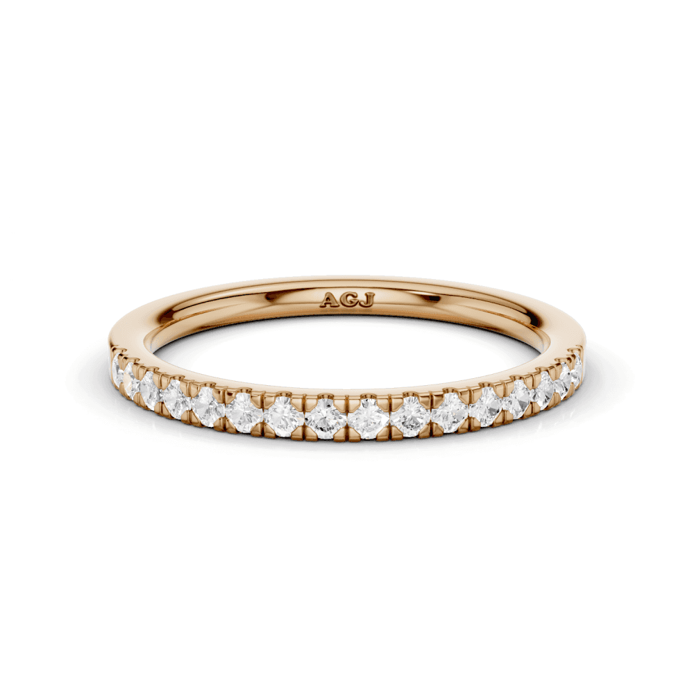 Diamond Micro Set Straight 1.8mm Band 40% Coverage