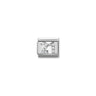 Composable CL SYMBOLS steel , Cubic zirconia and 925 sterling silver 19 21