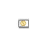 Composable Classic SYMBOLS steel and bonded yellow gold 60 Nut