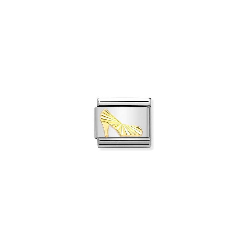 Composable Classic SYMBOLS steel and bonded yellow gold 49 Diamondcoated shoe