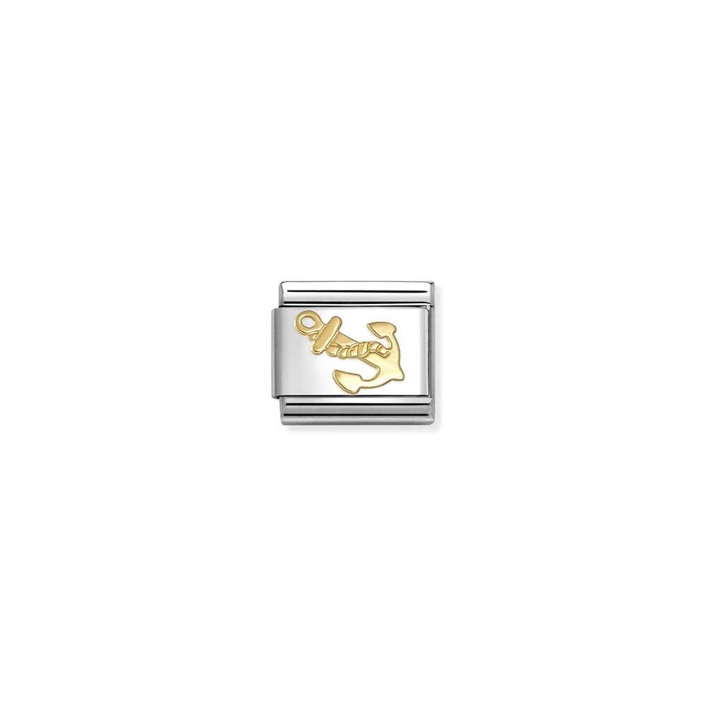 Composable Classic SYMBOLS steel and bonded yellow gold 62 NEW Anchor