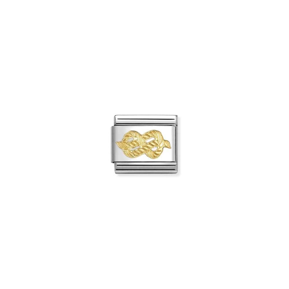 Composable Classic SYMBOLS steel and bonded yellow gold 59 Knot