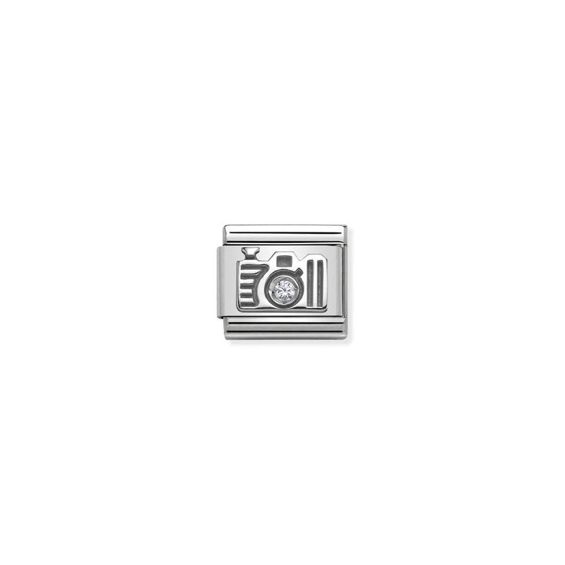 Composable CL  symbols stainless steel , 925 sterling silver, and Cubic zirconia 06 Camera