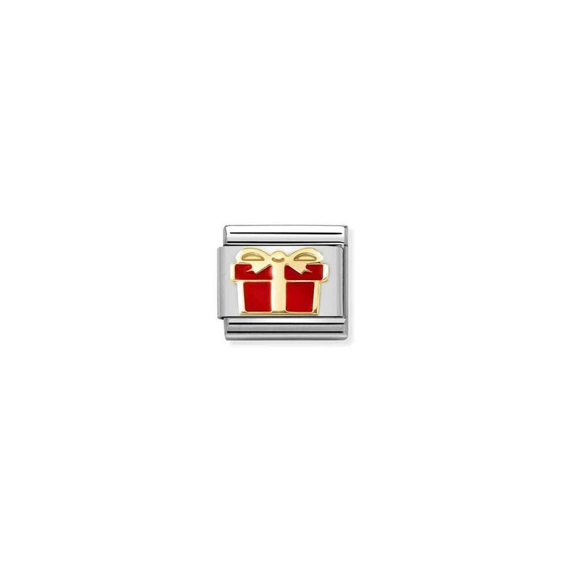 Composable Classic SYMBOLS steel, enamel and bonded yellow gold 70 New Red gift box