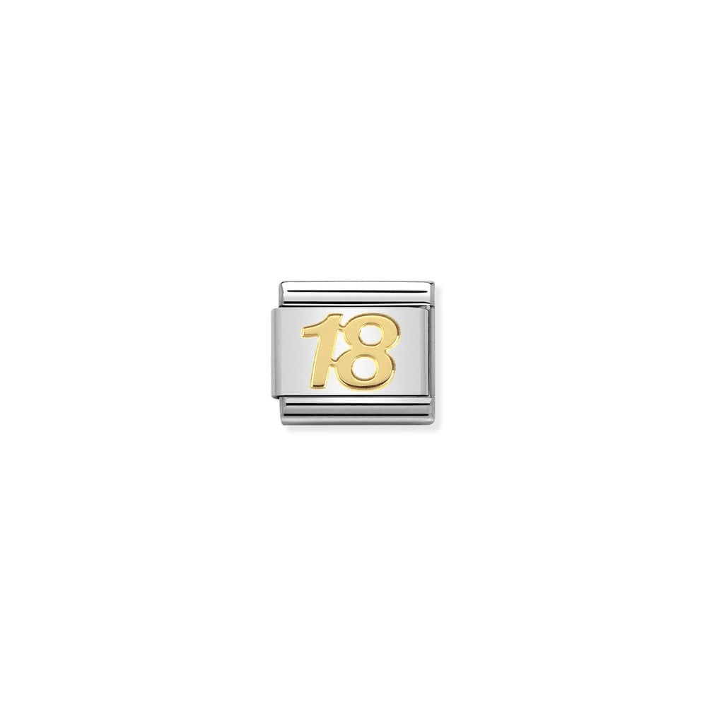 COMPOSABLE Classic DAILY LIFE in stainless steel with bonded yellow gold 34 18