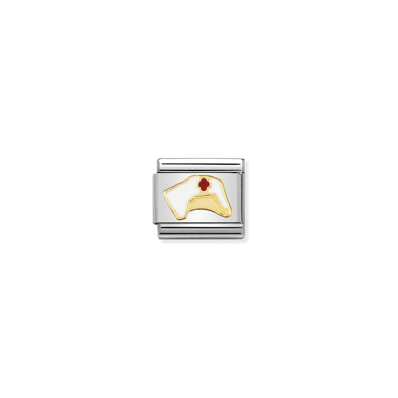 COMPOSABLE Classic DAILY LIFE in stainless steel with enamel and bonded yellow gold 25 Nurse s hat