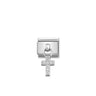 Composable Classic CHARMS stainless steel and 925 sterling silver 04 Cross