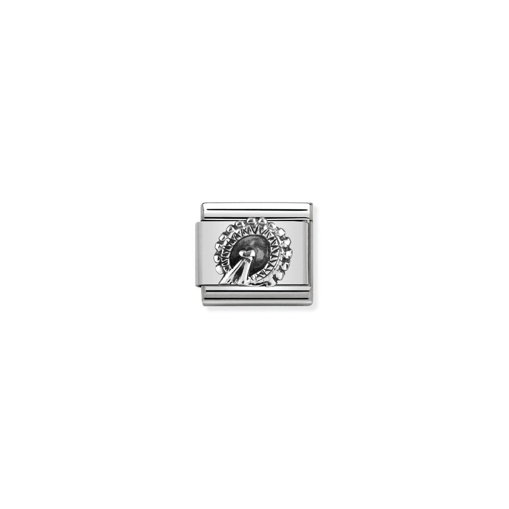 Composable Classic MONUMENTS RELIEF acciaio e argento 925 04 London eye