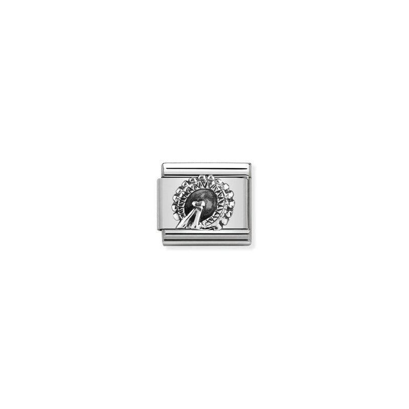 Composable Classic MONUMENTS RELIEF acciaio e argento 925 04 London eye