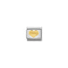 Composable Classic SYMBOLS and steel and bonded yellow gold 35 Nanny heart