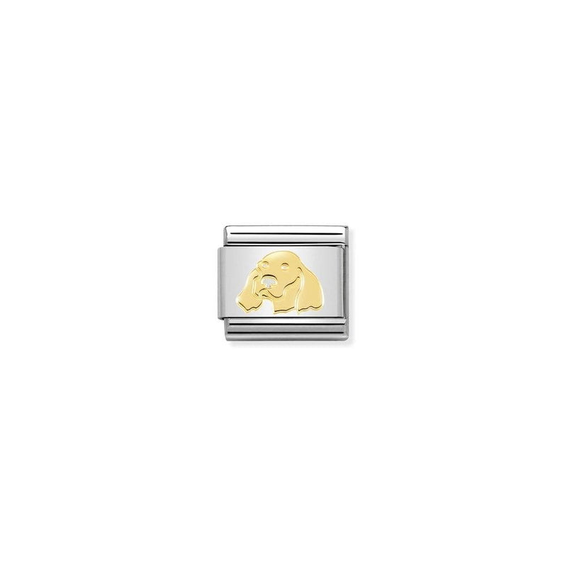 Composable Classic SYMBOLS and steel and bonded yellow gold 55 Irish Setter