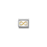 Composable Classic SYMBOLS and steel and bonded yellow gold 41 Infinity