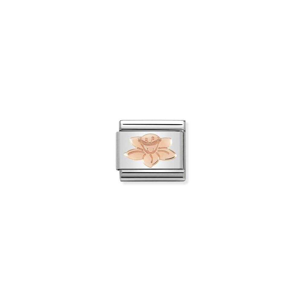 Composable Classic SYMBOLS steel and 9k rose gold 23 Daffodil