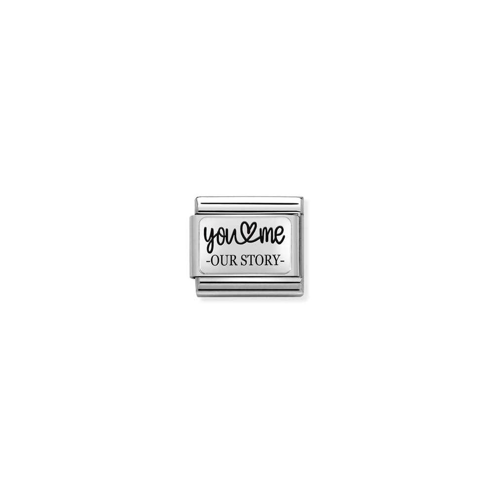 Composable Classic PLATES IC steel and 925 sterling silver 31 You and Me story