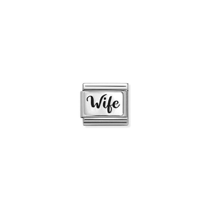 Composable Classic PLATES IC steel and 925 sterling silver 44 Wife