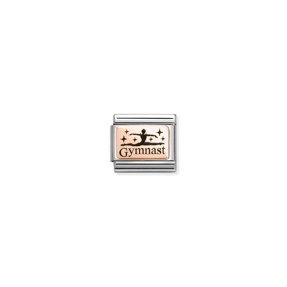 Composable Classic PLATES IC steel and 9k rose gold 30 Gymnast