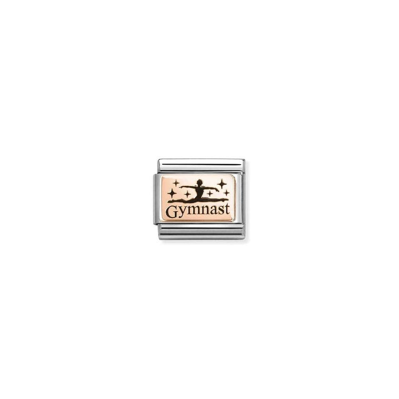 Composable Classic PLATES IC steel and 9k rose gold 30 Gymnast
