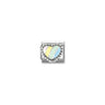 Composable Classic SYMBOLS in stainless steel, enamel and 925 sterling silver 37 Multicolor raised heart