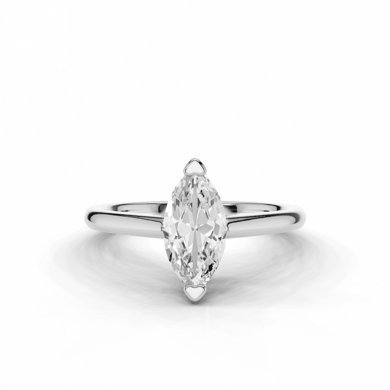 Bluebell Marquise Cut Diamond Solitaire Ring