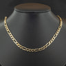 9ct Yellow Gold 24 Inch Figaro Chain Necklace 18.9g