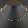9ct Yellow Gold 28 Inch Fine Belcher Chain Necklace 11.6g