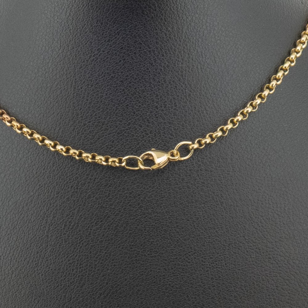 9ct Yellow Gold 28 Inch Fine Belcher Chain Necklace 11.6g