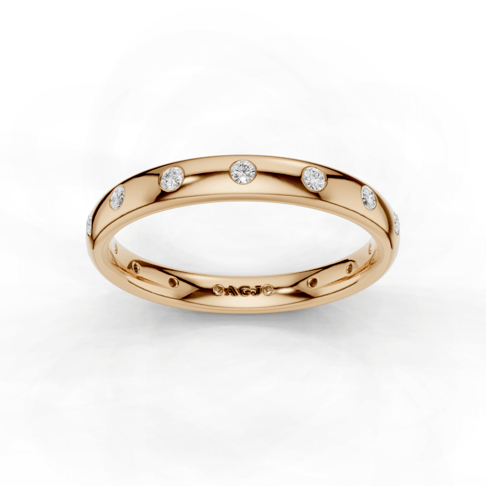 Flush Set Diamond Eternity Ring