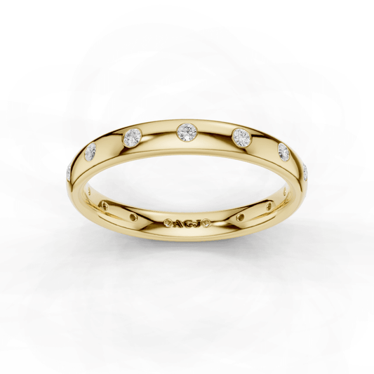 Flush Set Diamond Eternity Ring
