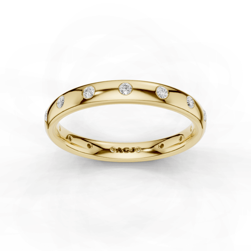 Flush Set Diamond Eternity Ring