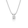 9ct Gold Lab Diamond Pendant Necklace
