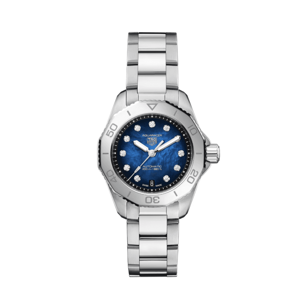 Aquaracer 200 Date 30mm - Unworn With Box And Papers