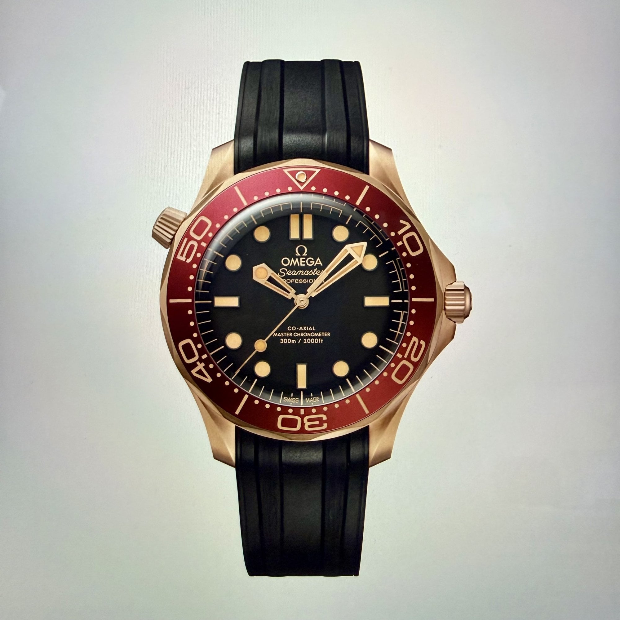 Seamaster Diver 300mm Bronze Gold - Unworn With Box And Papers