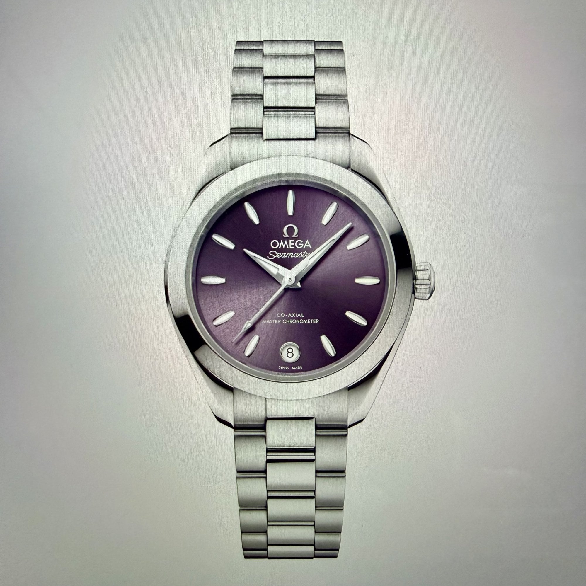 Aqua Terra 30mm Lavender - Unworn With Box And Papers
