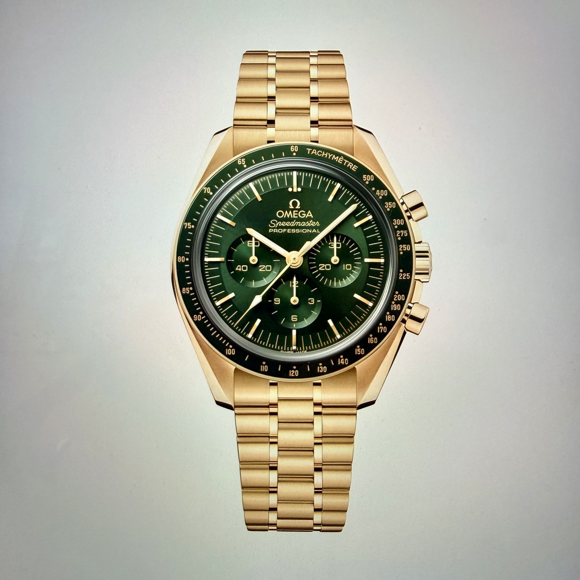 Speedmaster Moonwatch 42mm Moonshine- Unworn With Box And Papers
