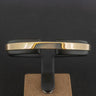 9ct Yellow Gold Flat Court Bangle 18.1g