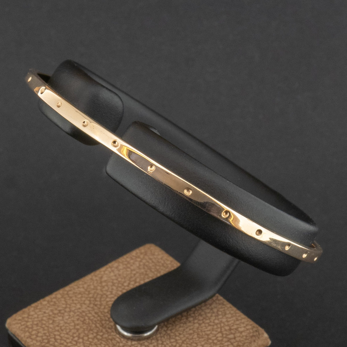 9ct Yellow Gold Patterned Bangle 11.5g